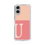 Slim Protection Case［ Original - initial two tone - U pink ］