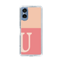 Slim Protection Case［ Original - initial two tone - U pink ］
