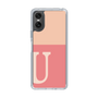 Slim Protection Case［ Original - initial two tone - U pink ］