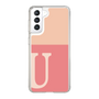 Slim Protection Case［ Original - initial two tone - U pink ］