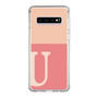Slim Protection Case［ Original - initial two tone - U pink ］