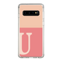 Slim Protection Case［ Original - initial two tone - U pink ］