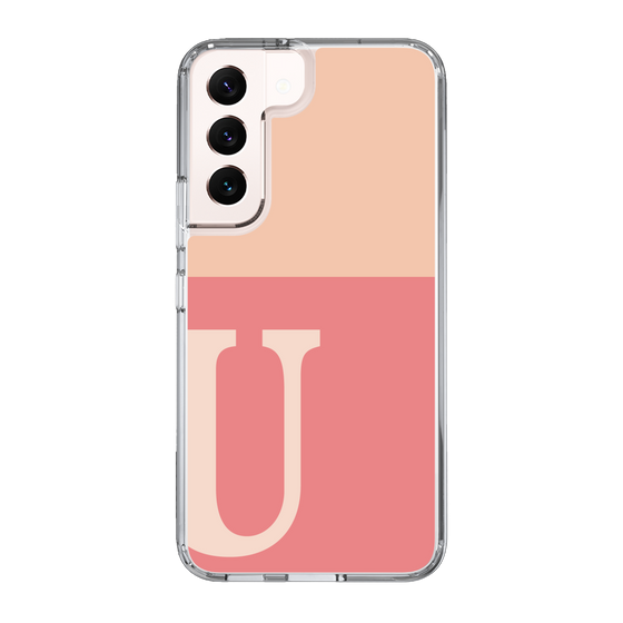 Slim Protection Case［ Original - initial two tone - U pink ］