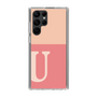 Slim Protection Case［ Original - initial two tone - U pink ］