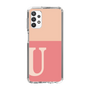 Slim Protection Case［ Original - initial two tone - U pink ］