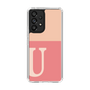 Slim Protection Case［ Original - initial two tone - U pink ］