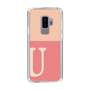 Slim Protection Case［ Original - initial two tone - U pink ］