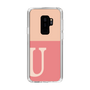 Slim Protection Case［ Original - initial two tone - U pink ］