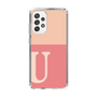 Slim Protection Case［ Original - initial two tone - U pink ］