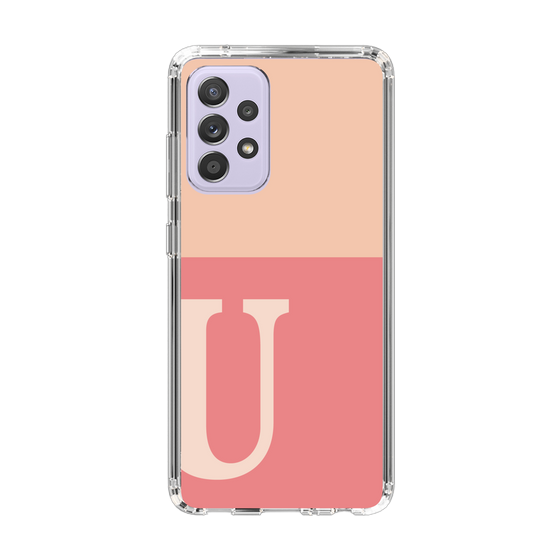 Slim Protection Case［ Original - initial two tone - U pink ］