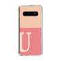 Slim Protection Case［ Original - initial two tone - U pink ］