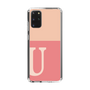 Slim Protection Case［ Original - initial two tone - U pink ］
