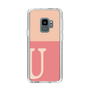 Slim Protection Case［ Original - initial two tone - U pink ］