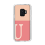 Slim Protection Case［ Original - initial two tone - U pink ］