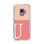 Slim Protection Case［ Original - initial two tone - U pink ］