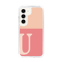 Slim Protection Case［ Original - initial two tone - U pink ］