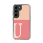 Slim Protection Case［ Original - initial two tone - U pink ］
