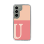Slim Protection Case［ Original - initial two tone - U pink ］