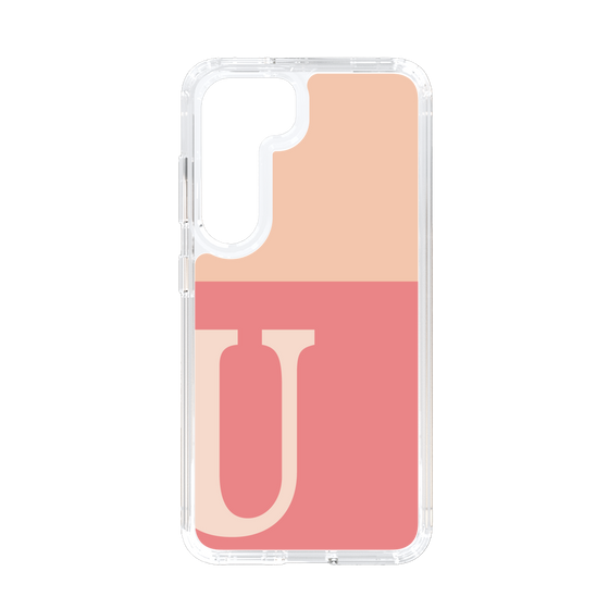 Slim Protection Case［ Original - initial two tone - U pink ］
