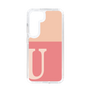 Slim Protection Case［ Original - initial two tone - U pink ］
