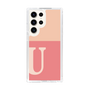 Slim Protection Case［ Original - initial two tone - U pink ］