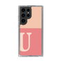 Slim Protection Case［ Original - initial two tone - U pink ］