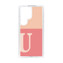 Slim Protection Case［ Original - initial two tone - U pink ］