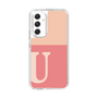 Slim Protection Case［ Original - initial two tone - U pink ］