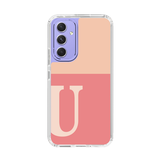 Slim Protection Case［ Original - initial two tone - U pink ］