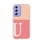 Slim Protection Case［ Original - initial two tone - U pink ］