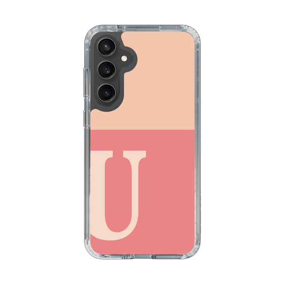 Slim Protection Case［ Original - initial two tone - U pink ］