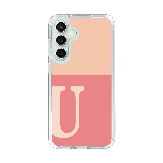 Slim Protection Case［ Original - initial two tone - U pink ］