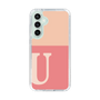 Slim Protection Case［ Original - initial two tone - U pink ］