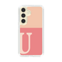 Slim Protection Case［ Original - initial two tone - U pink ］