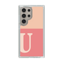Slim Protection Case［ Original - initial two tone - U pink ］