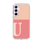 Slim Protection Case［ オリジナル - initial two tone - U pink ］