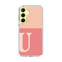 Slim Protection Case［ オリジナル - initial two tone - U pink ］