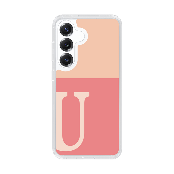 Slim Protection Case［ Original - initial two tone - U pink ］