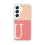 Slim Protection Case［ Original - initial two tone - U pink ］