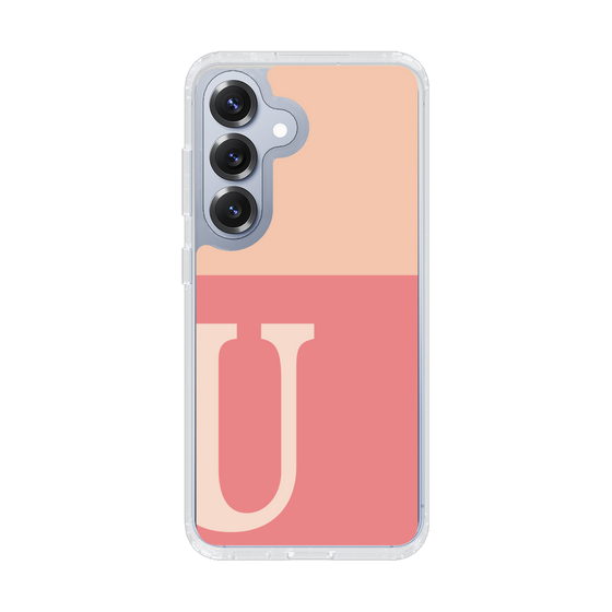 Slim Protection Case［ Original - initial two tone - U pink ］