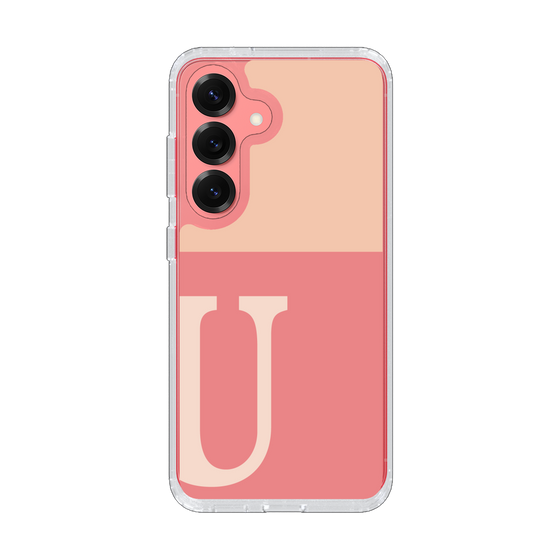 Slim Protection Case［ Original - initial two tone - U pink ］