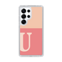 Slim Protection Case［ Original - initial two tone - U pink ］