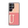 Slim Protection Case［ Original - initial two tone - U pink ］