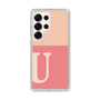 Slim Protection Case［ Original - initial two tone - U pink ］