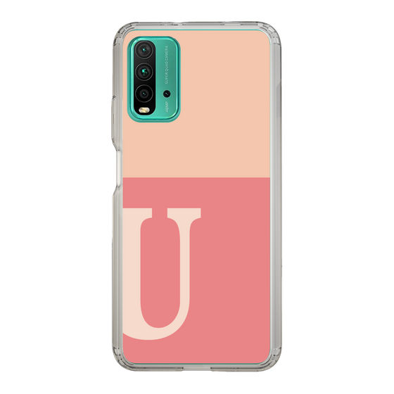 Slim Protection Case［ Original - initial two tone - U pink ］
