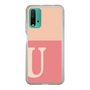 Slim Protection Case［ Original - initial two tone - U pink ］