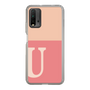 Slim Protection Case［ Original - initial two tone - U pink ］