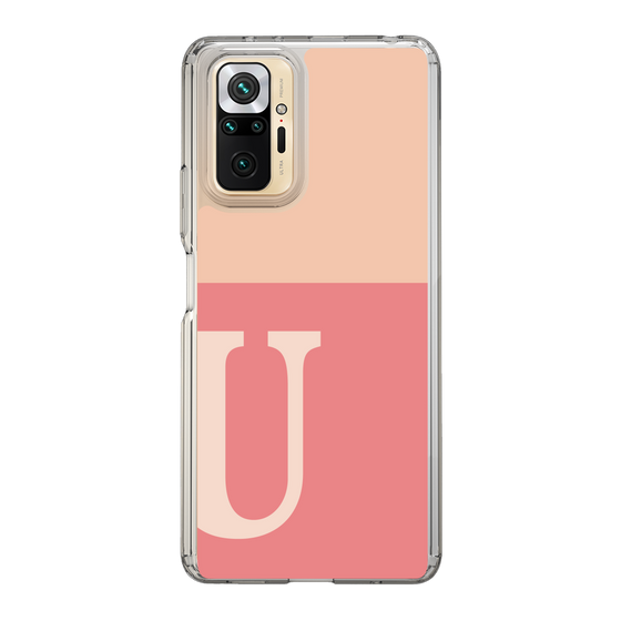 Slim Protection Case［ Original - initial two tone - U pink ］