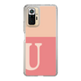 Slim Protection Case［ Original - initial two tone - U pink ］