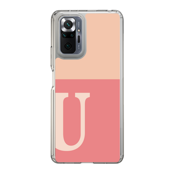 Slim Protection Case［ Original - initial two tone - U pink ］